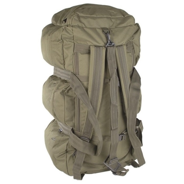 Rucsac, Mil-tec, Poliester / Cordura, 98 L, 85 x 34 x 28 cm, Masiliniu