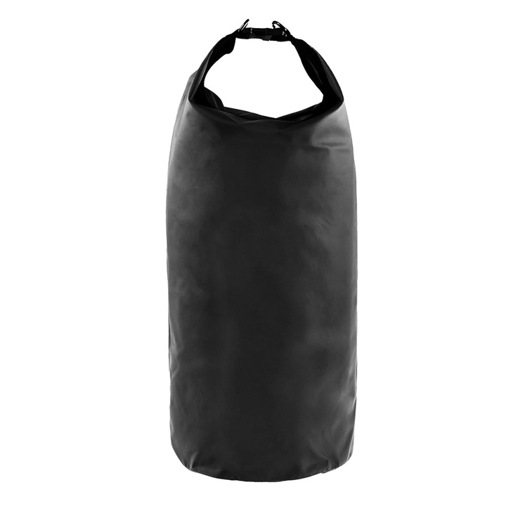 Sac impermeabil, MIL-TEC, capacitate 30l, negru, 65x27cm