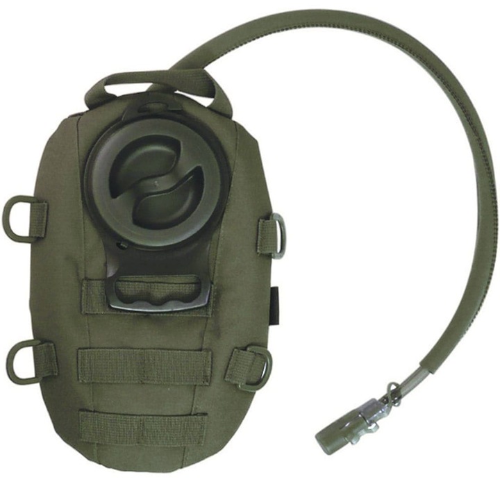 Sistem hidratare MIL-TEC, poliester rezistent, 1L, olive, 28.5x20.5cm, set