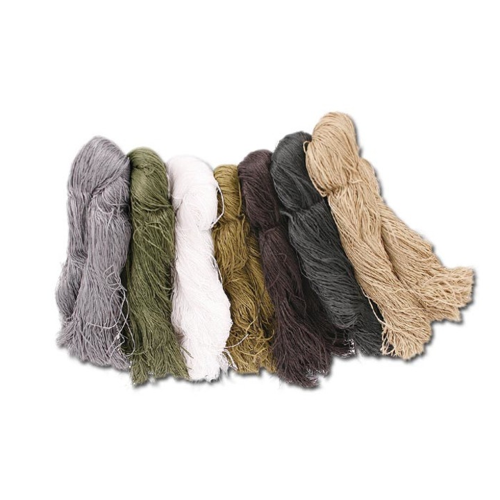 Set camuflaj Mil-Tec, Ghillie Thread Kit, 7 culori, pentru echipament