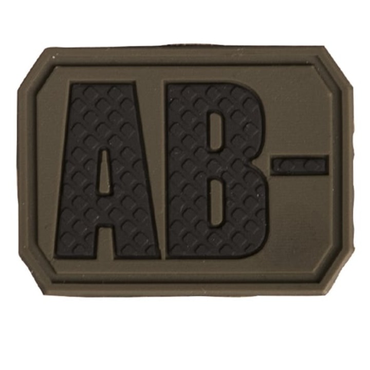 Petic tip sange AB-, Mil-Tec, PVC, olive, 38x28mm