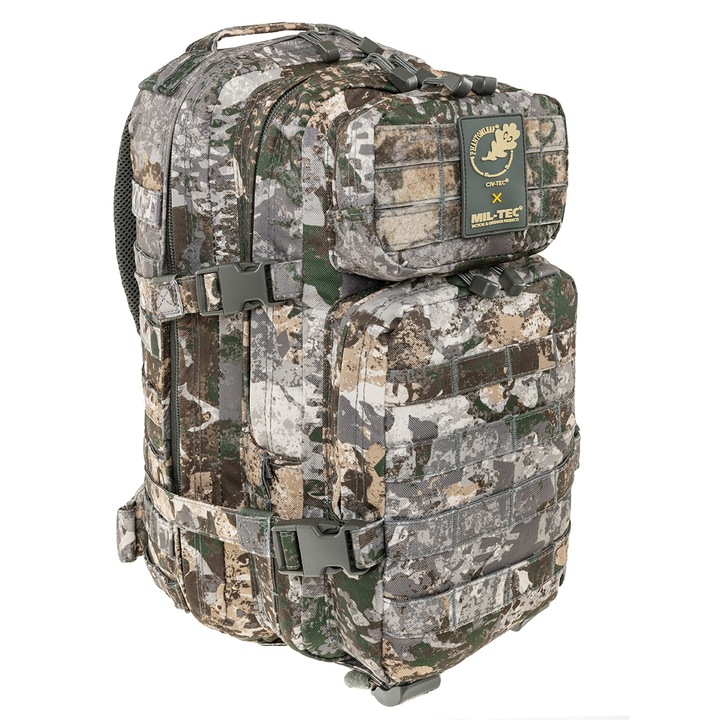 Taktikai hátizsák, MIL-TEC, poliészter, 20 L, terepszínű