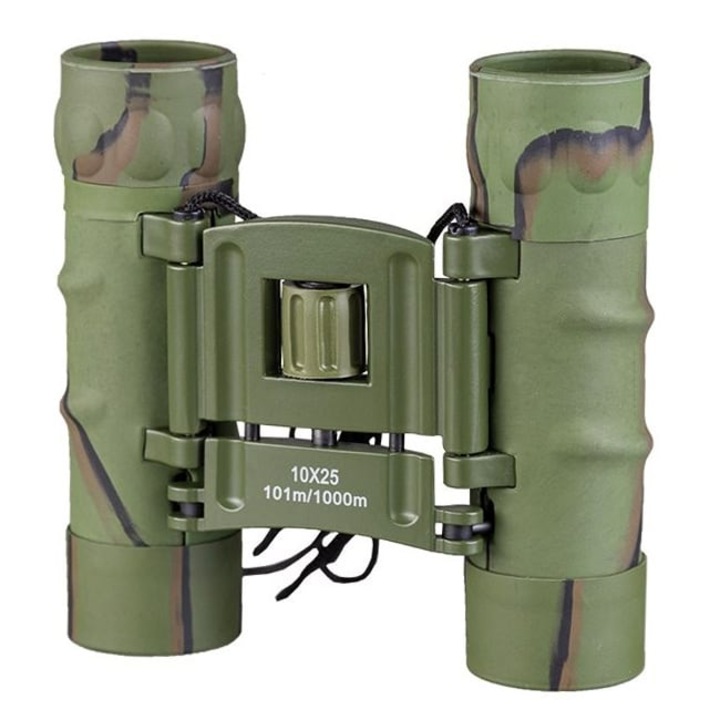 Компактен бинокъл, Mil-Tec, 10x, 255 g, 130 x 80 x 45 mm, зелен