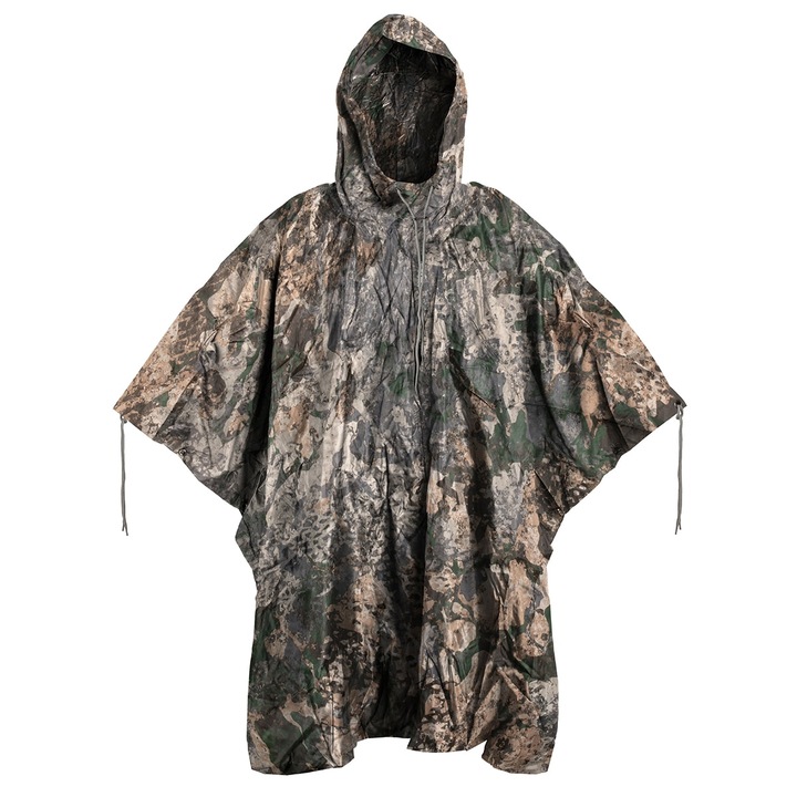 Poncho de ploaie, Mil-Tec, Camuflaj, poliester, 210x150 cm