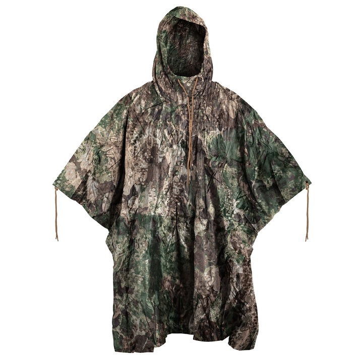 Poncho, Mil-Tec, Poliester, Camuflaj