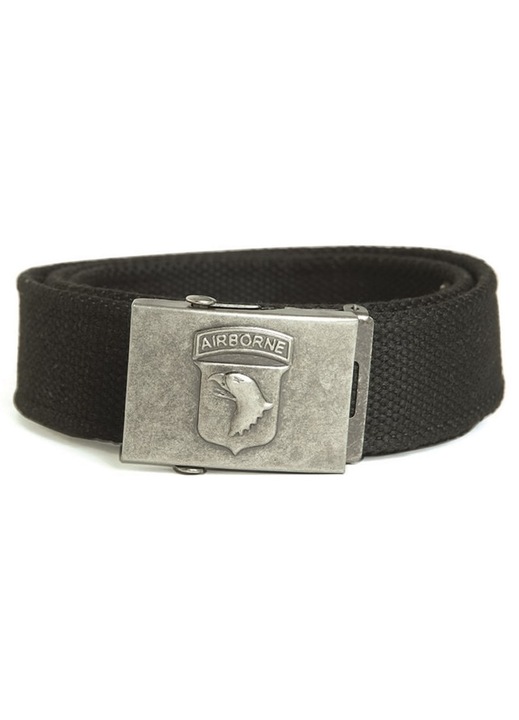 Férfi öv MIL-TEC, Airborne, Nylon, Fekete