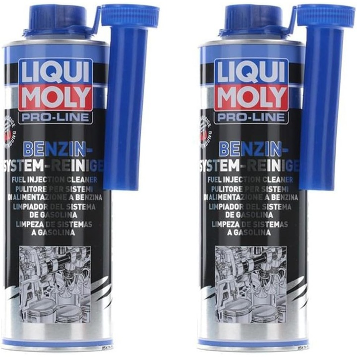 Kiszerelés x 2 Liqui Moly Pro-Line adalék a benzinrendszer tisztításához 500 ml