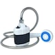 Dus portabil pentru camping, potrivit pentru dus interior/exterior, spalarea animalelor de companie, spalarea masinilor, udarea gradinii, Compact, usor de transportat in portbagajul masinii sau bagaj, pompa electrica, baterie lithium, incarcare USB
