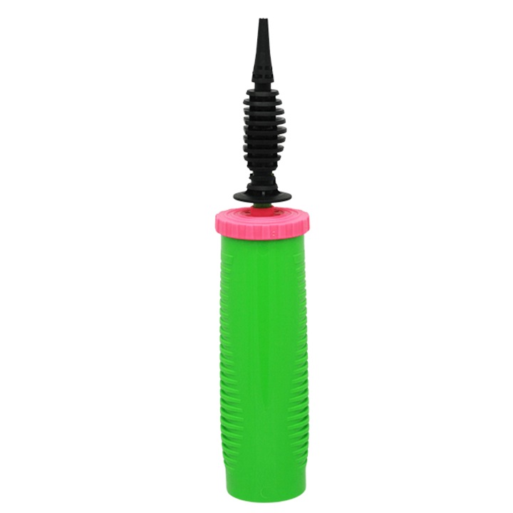 Pompa pentru umflat baloane, cu dubla actiune, 28.5 cm, multicolor