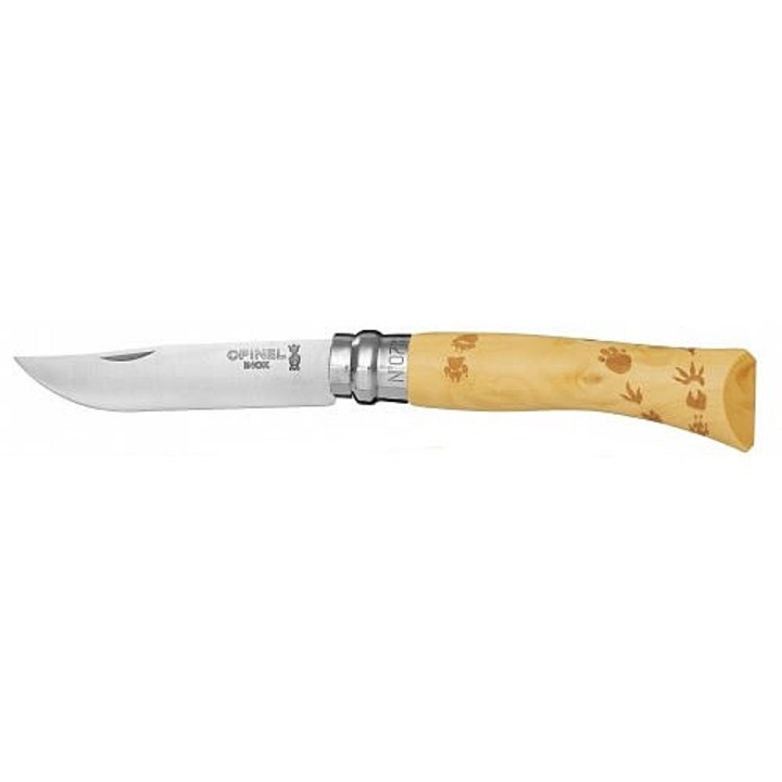 Briceag Opinel Nr 07, Lama Otel 8cm, Urme In Natura 001550