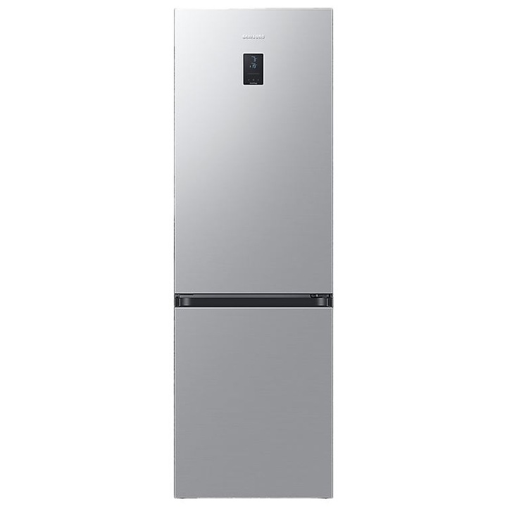 Frigider cu congelator Samsung RB34C672DSA/EF, 344 l, No Frost, clasa energetica D, Argintiu