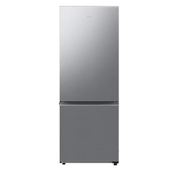 Frigider cu congelator inferior Samsung RB53DG703DS9EO, cu modul SmartThings MI Energy 538 L, clasa energetica D, tehnologie SpaceMax, Inox