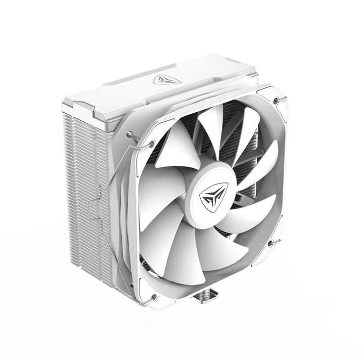 Hűtő PCCOOLER, skt. univerzális, léghűtéses, szellőző. 130 mm, 400 – 1600 RPM, "K4 WH"