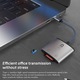 Cititor de carduri, CeruleTree, USB-C/TF/SD, Metal, GRi