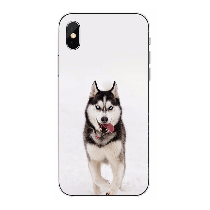 Кейс, съвместим с Apple iPhone XS Max Silicon Gel Tpu Модел Husky