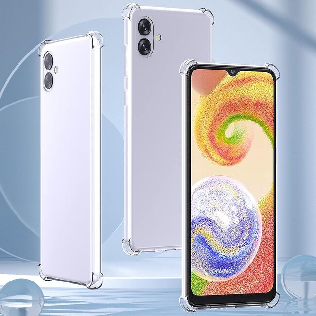 Husa PCS compatibila cu Samsung Galaxy A05 Anti-Shock 1.5mm, transparent