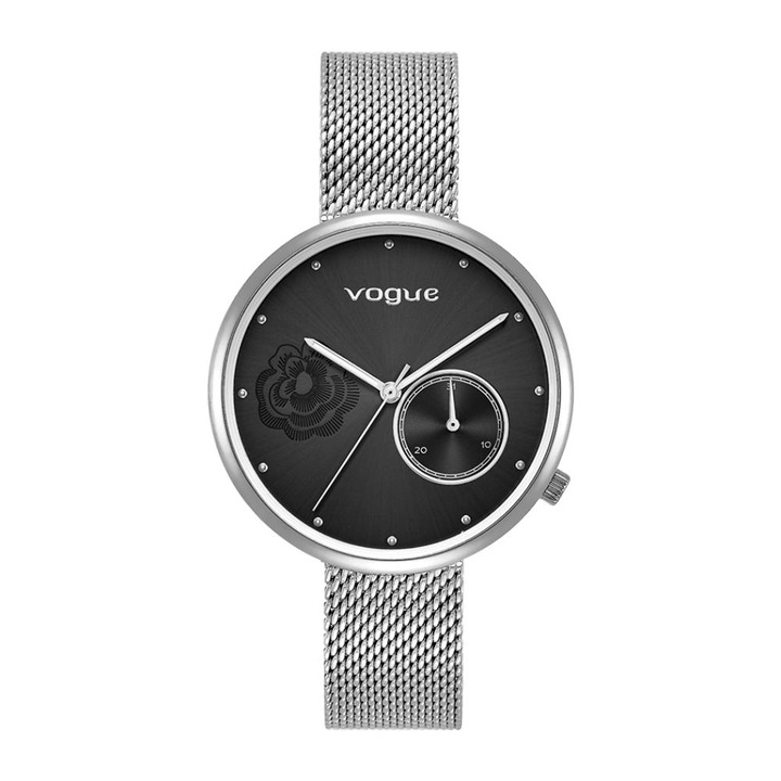 Ceas dama, Vogue, Inox, Argintiu