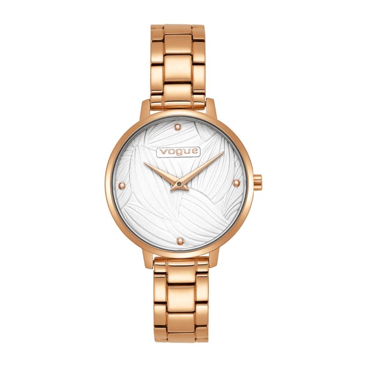 Ceas dama, Vogue 2020814251, Inox, Rose gold