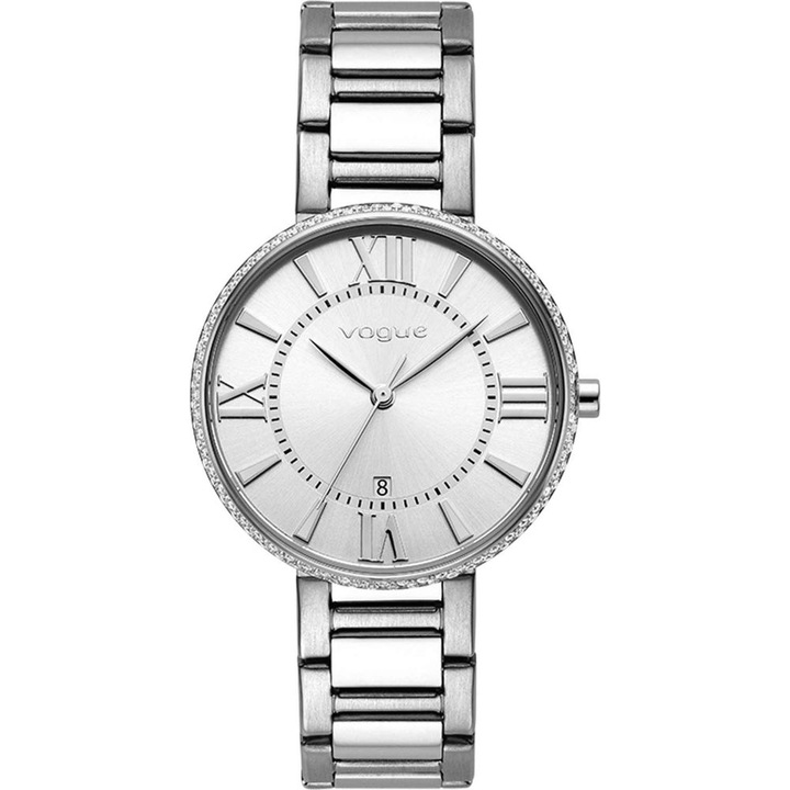Ceas dama, Vogue 2020612282, Inox, Argintiu