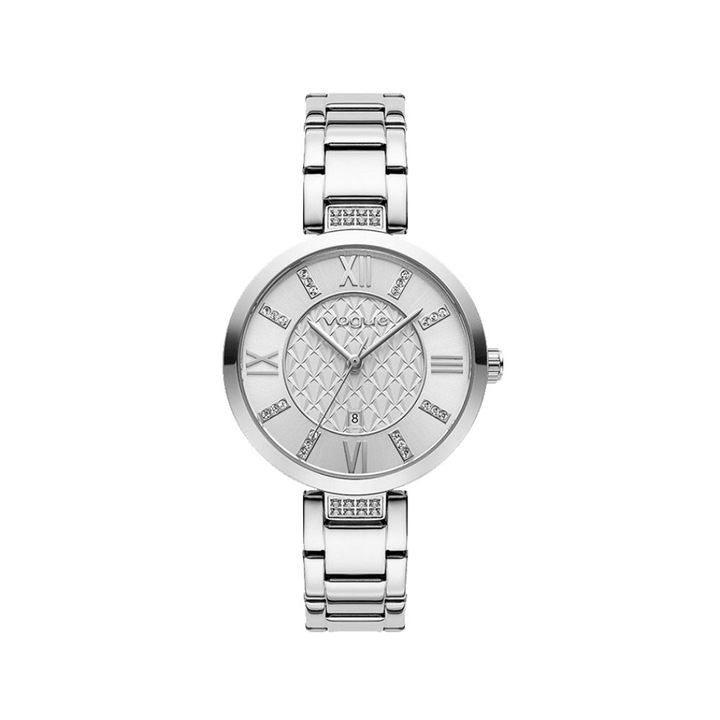 Ceas dama, Vogue, Inox, Argintiu