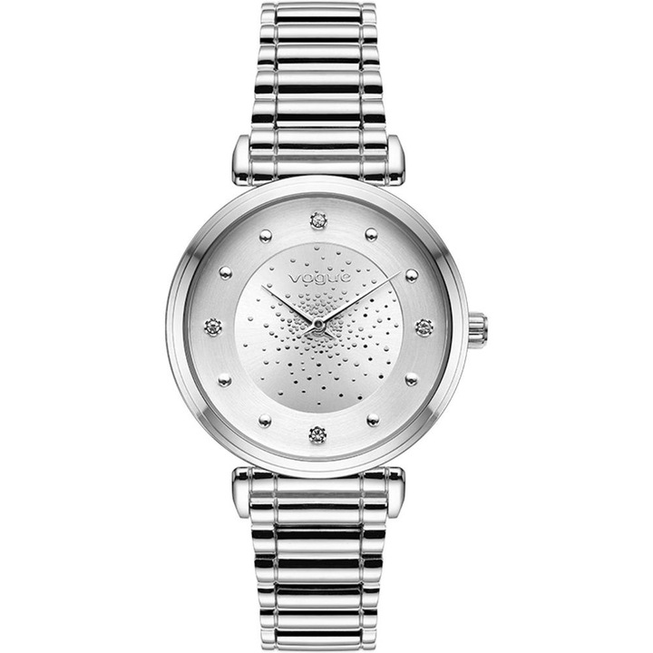 Ceas de dama, Vogue 2020610281, Inox, Argintiu