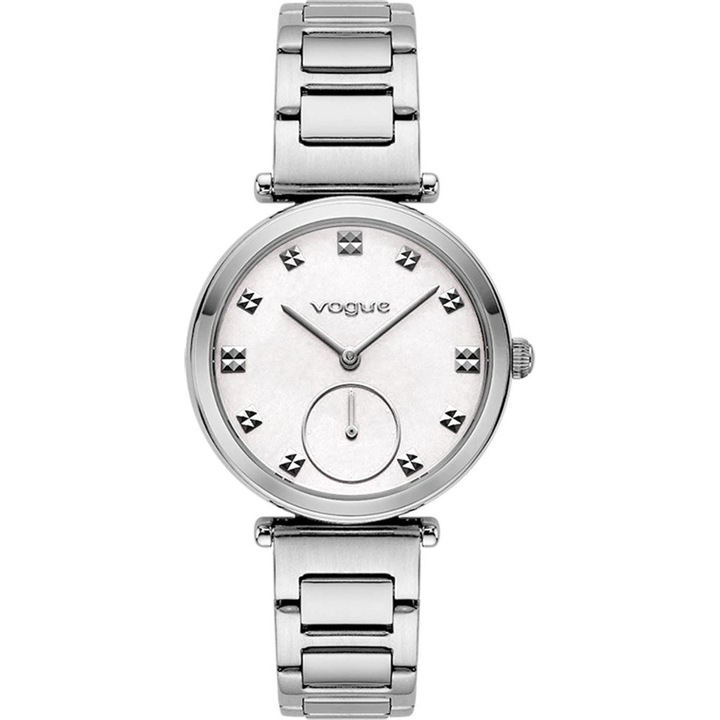 Ceas de dama, Vogue 2020613381, Inox, Argintiu