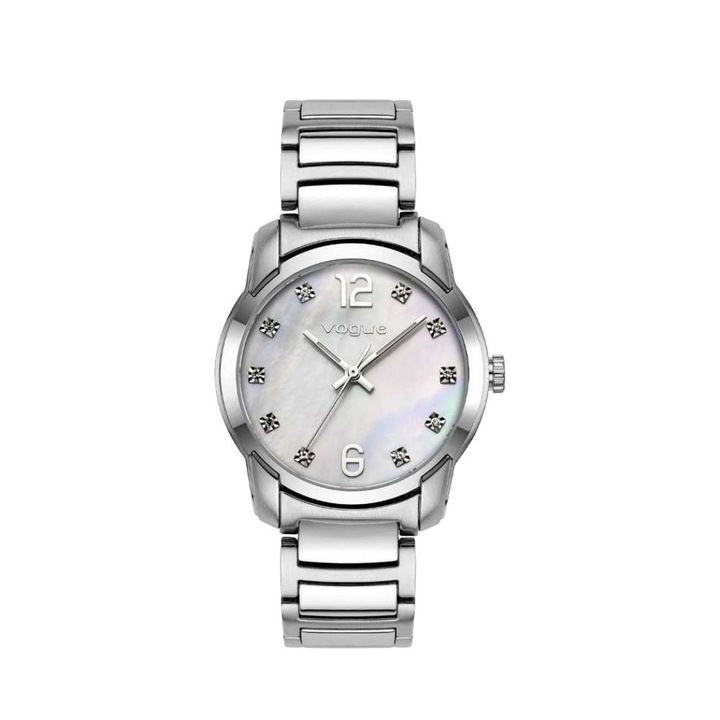 Ceas de dama, Vogue 2020611281, Inox, Argintiu