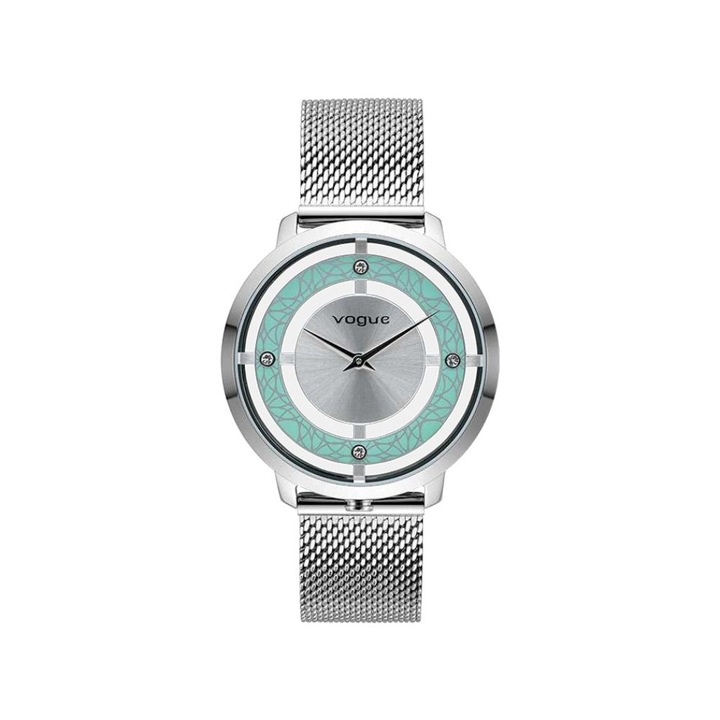 Ceas de dama, Vogue 2020610781, Inox, Argintiu