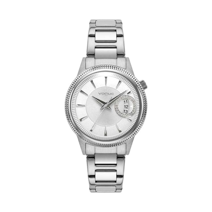 Ceas dama, Vogue, Inox, Argintiu