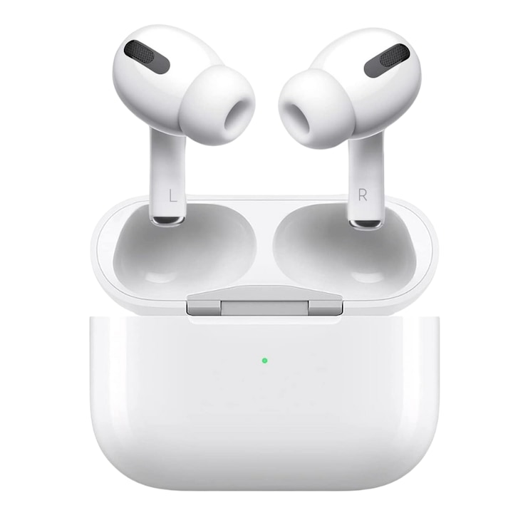 Vezeték nélküli fejhallgató, aktív zajszűrés, Bluetooth 5.2, 30 H sztereó autonómia, Hi-Fi, IPX7 vízálló, fehér