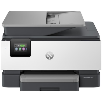 Imprimanta multifunctionala cu jet de cerneala HP OfficeJet Pro 9120e, color, A4, ADF, Wi-Fi, HP+, Negru/Alb