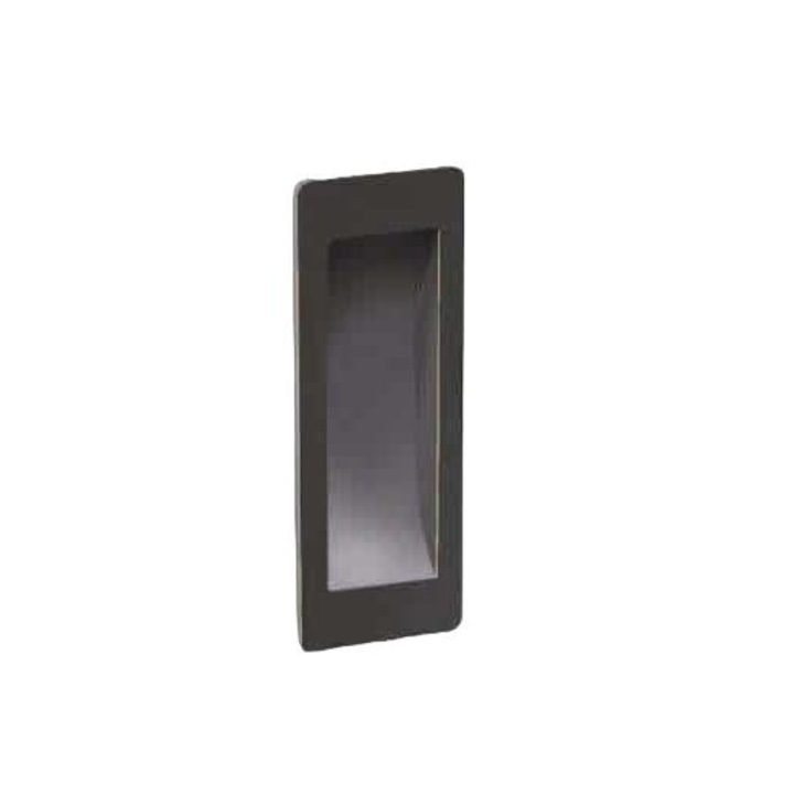 Maner usa glisanta, Convex, Zamac, 10 x 3.4 cm, Negru