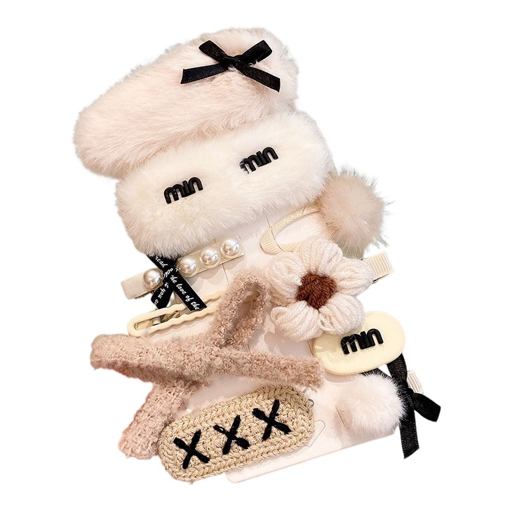 Set 9 accesorii par, Pentru copii, Multicolor