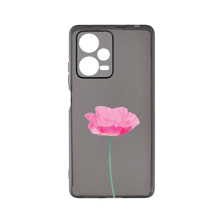Силиконов калъф BestCase за Xiaomi Redmi Note 12 Pro Plus 5G, Rose - Pastel Pink, Camera Protection, Grafit Silicon 1.5MM, GT 693