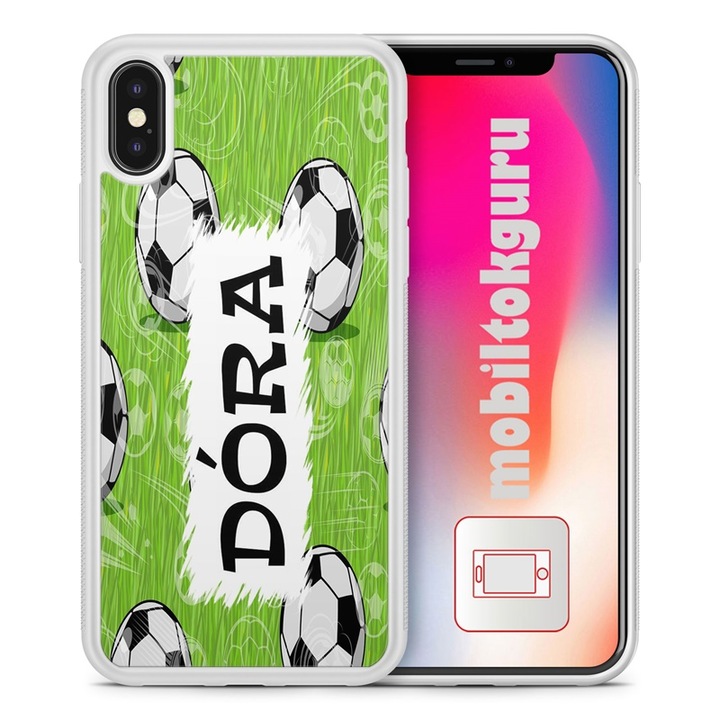 Samsung Galaxy A25, husa din silicon Football 2 din silicon TPU husa husa pentru telefon cu numele Dora 22