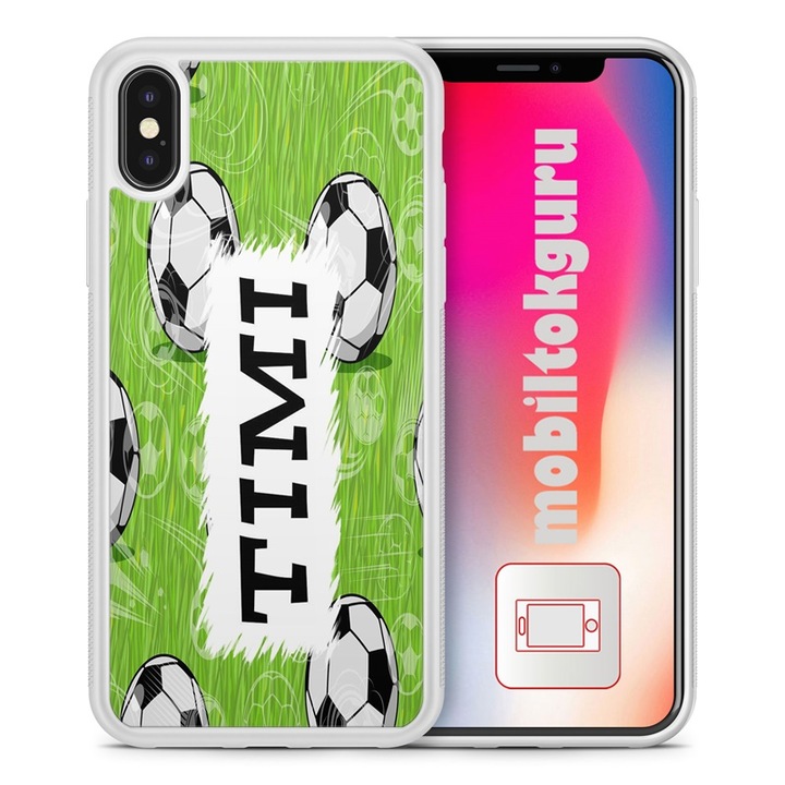 Samsung S23 Plus, силиконов силиконов TPU калъф Football 2 заден калъф за телефон с име Timi 22