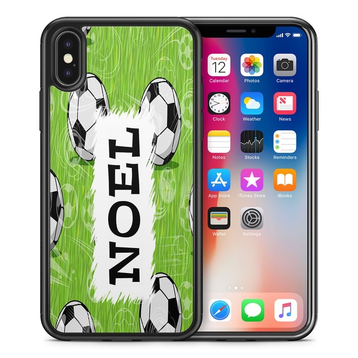 XI Redmi Note10 Pro Силиконов футбол 2 Силиконов TPU калъф Заден капак Калъф за телефон с име Noel 11