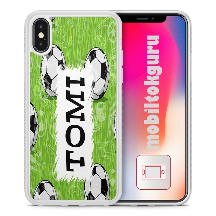 Силиконов калъф за Samsung S23 Plus Football 2, силиконов TPU гръб, калъф за телефон с име Tomi 22