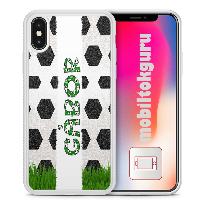 Samsung Galaxy A25, husa din silicon Football silicon TPU husa husa pentru telefon cu numele Gabor 22