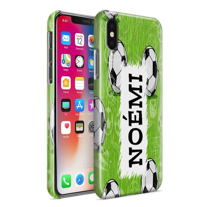 XI Redmi Note 9 Pro, пластмасов гръб на калъфа за телефон Focis 2 с името Noémi