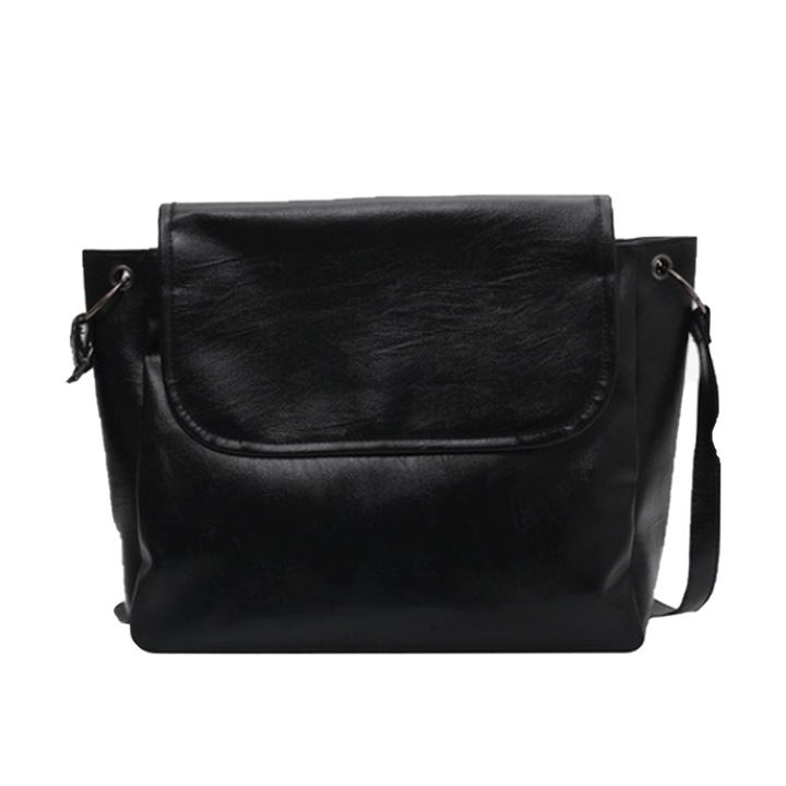 Дамска чанта Dollcini, Водоустойчива, Ежедневна, Дамска чанта/Пътуване/Работа/Ежедневна, 423541_new01, Черна