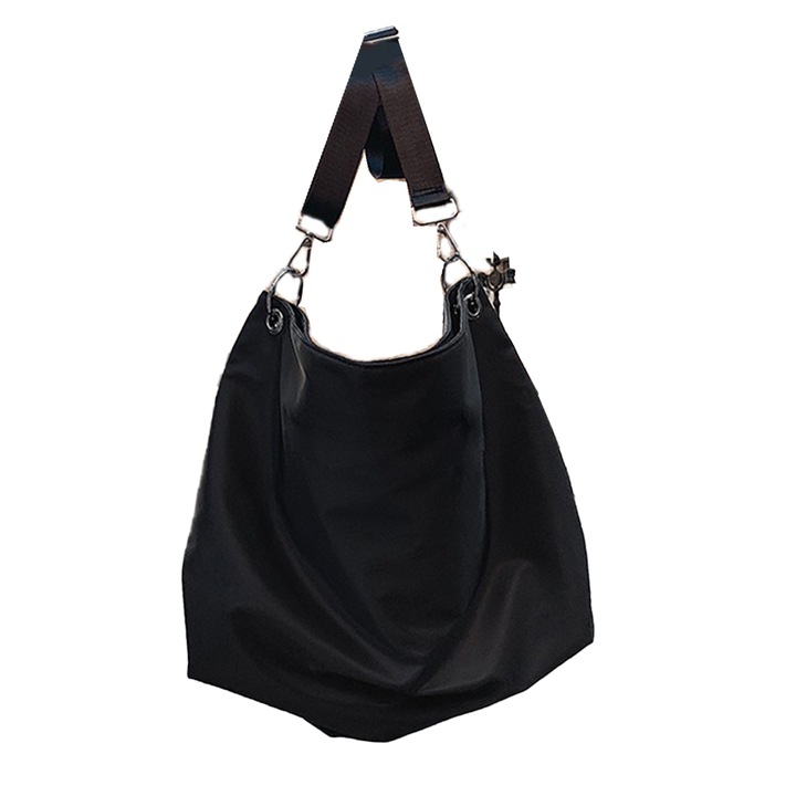 Dollcini, Válltáska, Női kézitáska, Elegáns, Elegáns táska, Utazás/Dolgozni/Hétköznapokra, 424221_new01, Fekete / Drapp