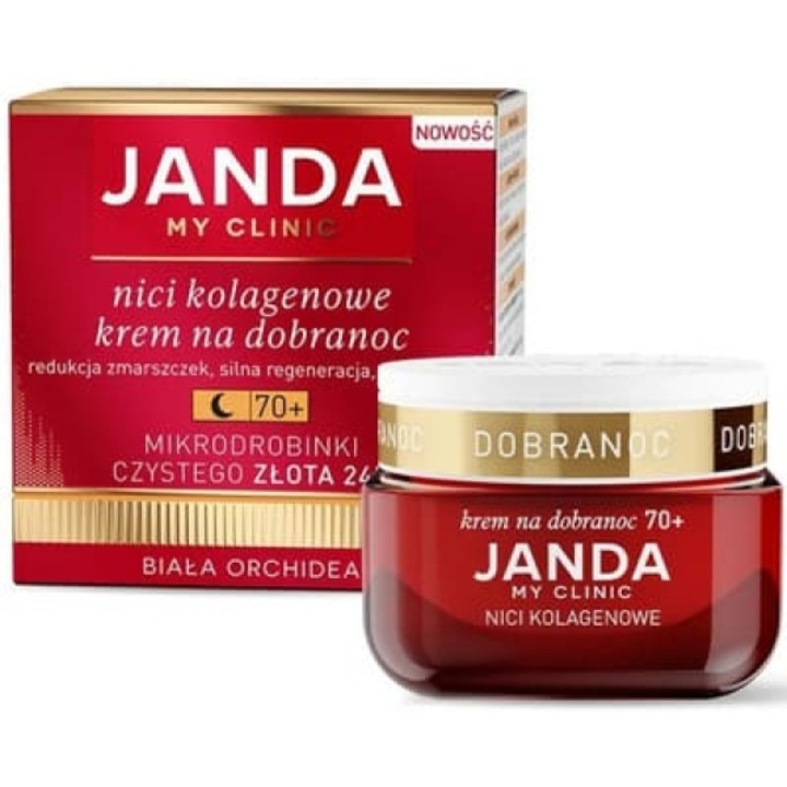 Arckrém, Janda, My Clinic, 70+ kollagén rost, 50 ml