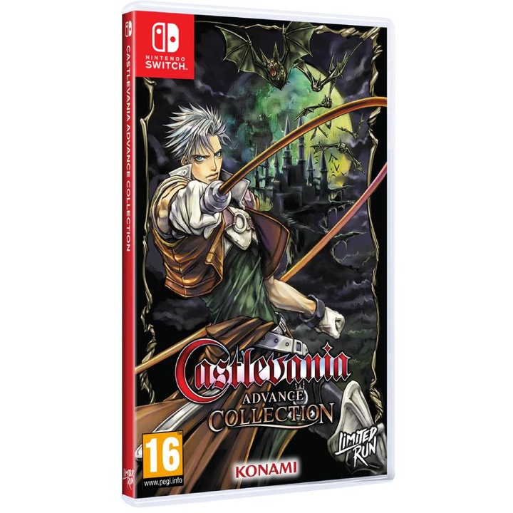Joc Castlevania Advance Collection Classic Edition Circle Of The Moon Cover Pentru Nintendo Switch