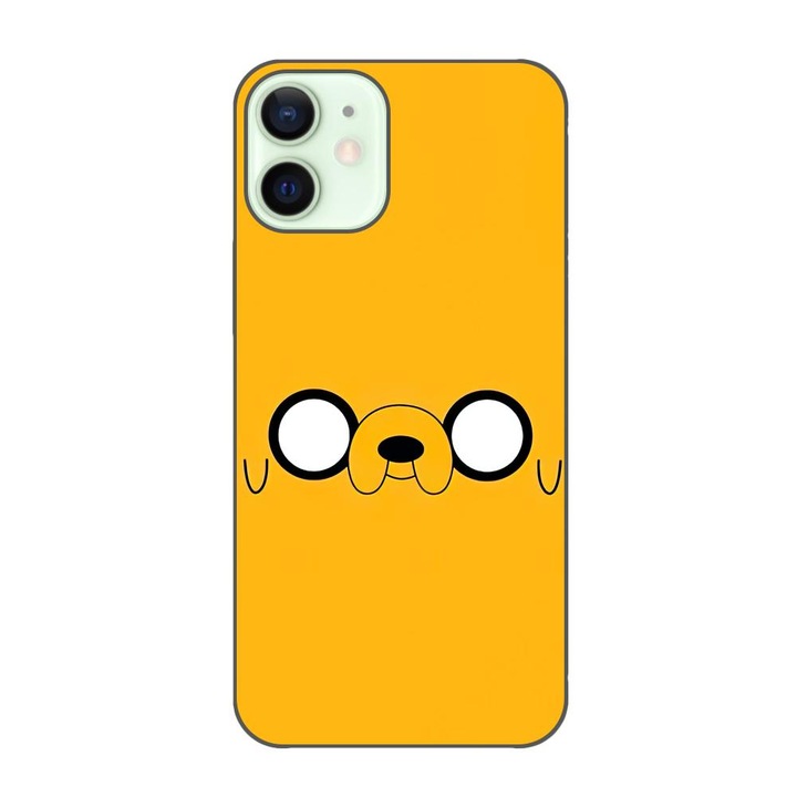 Husa compatibila cu Apple iPhone 12 Mini Silicon Gel Tpu Model Jake Face