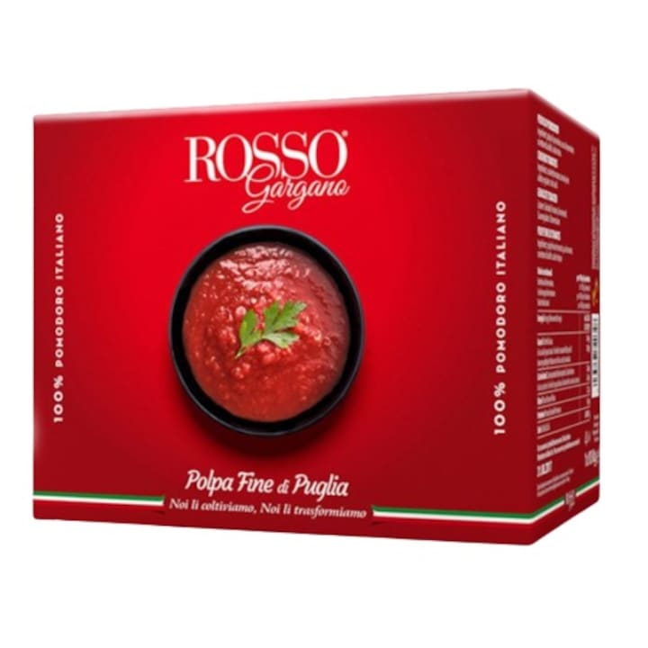 Rosso Gargano Pulpa de Rosii maruntita 10 Kg