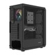 SHOBO SH4 RGB, Middle Tower, Fara sursa, ATX, Micro ATX (uATX), Mini ITX, Negru