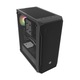SHOBO SH4 RGB, Middle Tower, Fara sursa, ATX, Micro ATX (uATX), Mini ITX, Negru