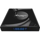 Smart TV box X88 Pro 2/16 GB android 13.0 Wifi 6 Ultra HD, i tastatura I8 Farrot negro
