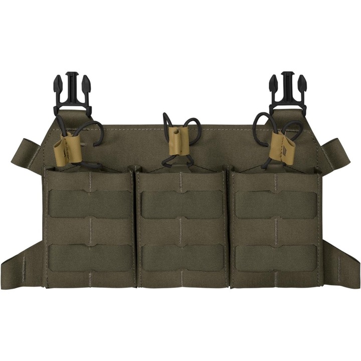 Port-cartus triplu Direct Action, Skeletonized Triple 308 Flap, Verde inchis